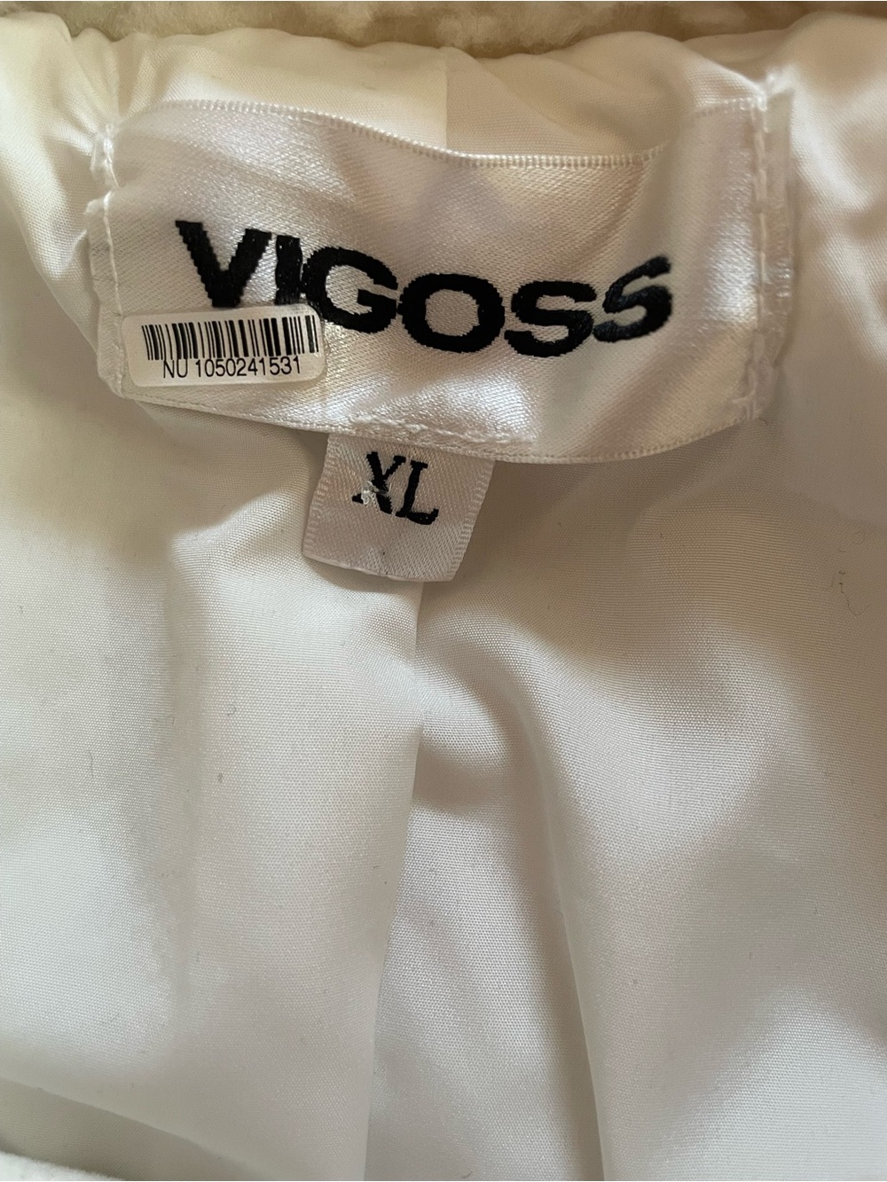 VIGOSS Cozy Colorblock Sherpa Jacket - Cream, Pink, Blue, Green - Size XL - Picture 7 of 9